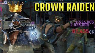 I Tried Crown Raiden + NSG Bug Scorpion Injustice 2 Mobile