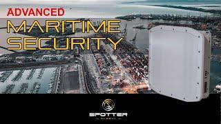 Spotter Global Maritime Compact Radar Security Solution - C550 Over Rough Water v3