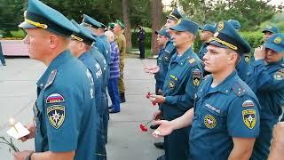 МЧС. День памяти и скорби-день начала Великой Отечественной войны. 22 июня 2021 г. Димитровград.