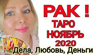 РАК НОЯБРЬ 2020/РАК ТАРО на НОЯБРЬ 2020 года/ПОЛНОЛУНИЕ в НОЯБРЕ 2020 от OLGA STELLA