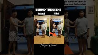 Magic Reveal, The original and edited video