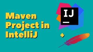How to setup Maven in IntelliJ