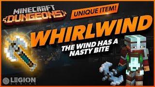 Minecraft Dungeons - WHIRLWIND | Unique Item Guide