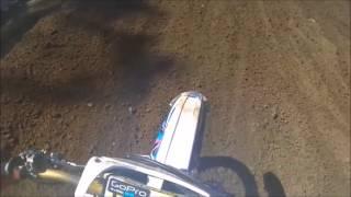 RADMX, Six Mile Raceway Round 1, Race 2 crash