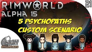 Rimworld Alpha 15 Evil Custom Scenario | Ground Penetrating Scanner + Deep Drill | Ep 21 | Gameplay