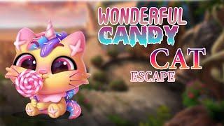 G4K Wonderful Candy Cat Escape Game Walkthrough