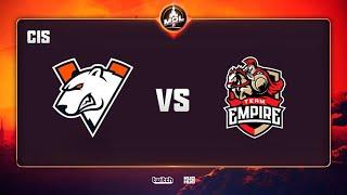 Virtus.pro vs Team Empire, MDL Disneyland® Paris Major CIS QL, bo3, game 1 [Lex & 4ce]