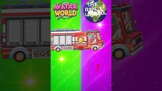 Avatar World vs Real World #ahaworld  #avatarworld #tocaboca #pazu #realworld