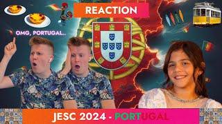 JESC 2024:  Victoria Nicole - "Esperança" ️ |  REACTION 