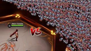 Yin (lieh) no cooldown vs 1,000 minions (super satisfying)