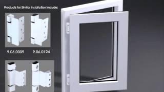 HARDWARE INSTALLATION OF UPVC OUT SWINGING CASEMENT WINDOWSTRANSMISSION TYPE HD 720p