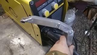 ALUWELD 200 MlG Пробы сварки Welding aluminum. How to cook aluminum