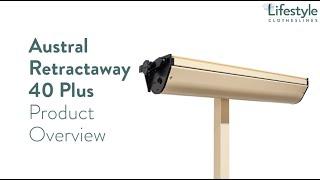 Austral Retractaway 40 Plus Clothesline Overview - Lifestyle Clotheslines