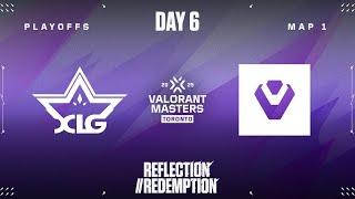 XLG vs. SEN — VALORANT Masters Toronto — Playoffs - Map 01