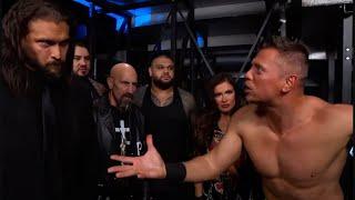 WWE the miz is furious with karrion kross and the final testament for interrupting the match