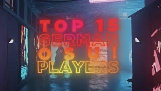 Top 15 German osu! players of 2023