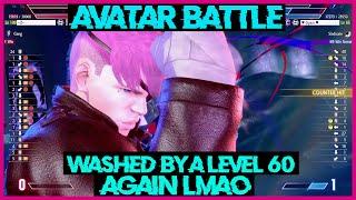 [SF6 Avatar Battle] --Z-- (Zevos) gets washed by a Level 60... again