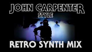 2.5 Hour John Carpenter Style Retro Synth MIX - Royalty Free Twitch Music