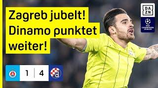 Zagreb gnadenlos und mit Sprung nach oben: Bratislava - Dinamo Zagreb | UEFA Champions League | DAZN