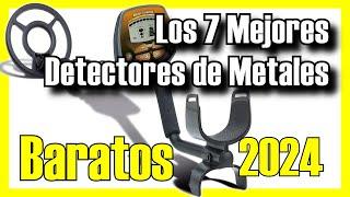  Los 7 MEJORES Detectores de Metales Buenos y BARATOS de Amazon [2024][Calidad/Precio] Oro / Playa