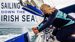 NO-GO - Change of Plan | Sailing 281 miles in Irish Sea - Sailing Florence Around Britain Ep.195