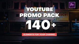 YouTube Promo Pack – Mogrt | Free Download Premiere Pro Templates