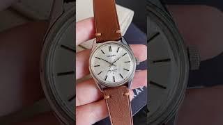 Point-Stitched Leather Watch Strap