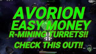 Avorion Easy Money!! How to make easy money with R-Mining Turrets!!