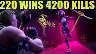 Fortnite: battle royale 230 Побед/ 4400 Убийств