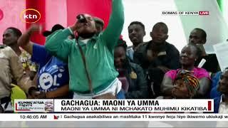 Waende wote- Lady airs her views on impeachment of Gachagua during the public participation at Bomas