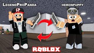 Hesapları Değiştirdik ve Katil Kim Oynadık!! - Panda ile Roblox Murder Mystery 2