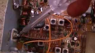 Cb radio power amplifier modification by IRF510 swap - eflose #129