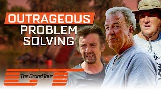 Clarkson, Hammond & May's Outrageous Problem-Solving Moments | The Grand Tour