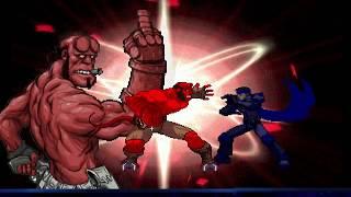 Comic Fighters Mugen (Hyper Marvel vs. Capcom) All Super Moves