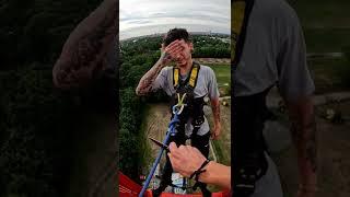 PRZECIĄŁ LINĘ NA BUNGEE #shorts