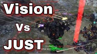 War Robots - Vision vs JUST