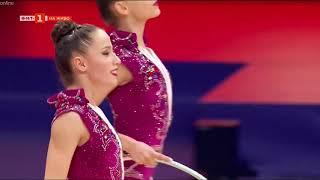 Team Bulgaria 5 Hoops Q 40th FIG Rhythmic Gymnastics World Championships Valencia 2023