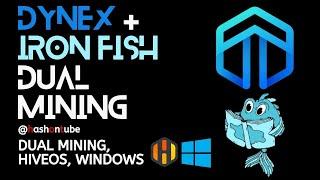 Dynex (DNX) and Ironfish (IRON) Dual Mining Tutorial