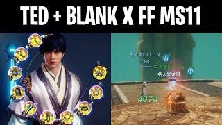 TED + BLANK vs. FF CORES ft. TTS, BUTCHER, NIGHTKING, etc. MS11 | MIR4