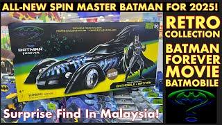 SPIN MASTER TOYS - NEW 2025 BATMAN FOREVER RETRO COLLECTION BATMOBILE - Surprise Find In Malaysia!