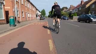 Unedited Video of me cycling from Dianna Fountain to Woking