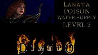 Diablo 1 - Let's play Rogue - Playthrough Level 2 - Poisoned Water Supply & First Death