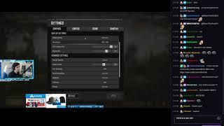 Shroud updated PUBG settings