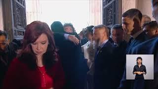 Así fue el SALUDO de CRISTINA KIRCHNER con JAVIER MILEI en el CONGRESO