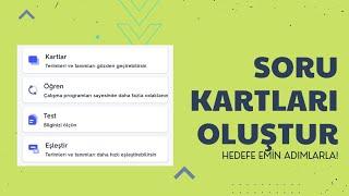 KENDİ SORU KARTLARINI OLUŞTUR! QUİZLET #kpss