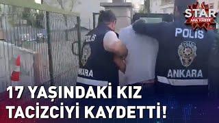 17 Yaşındaki Kız Minibüste Tacizciyi Kaydetti!