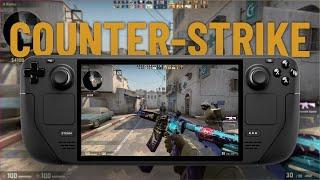 Counter strike on the SteamDeck