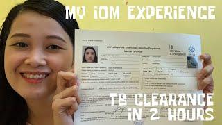 My IOM Experience (TB Screening for UK) | Road to UKRN