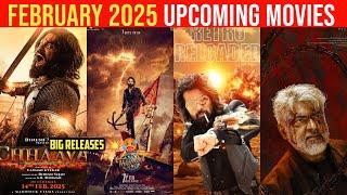 Top 10 Upcoming Movies In February 2025 In Hindi || Upcoming Bollywood & South Indian Films Feb 2025