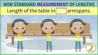 Learn about Non-Standard Measurement of Lengths | Conceptual Maths Grade 2 | Animated Lesson